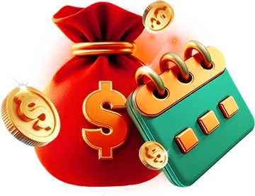 Bolsa de dinero, arte de Pin-Up