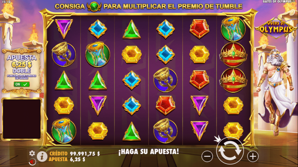 tácticas para triunfar en gates of olympus en el casino pin up